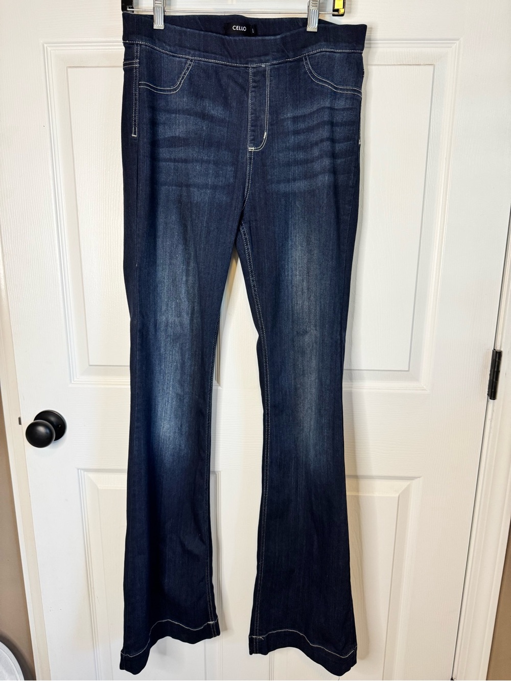 Cello Women’s Dark Blue Flare Jeans